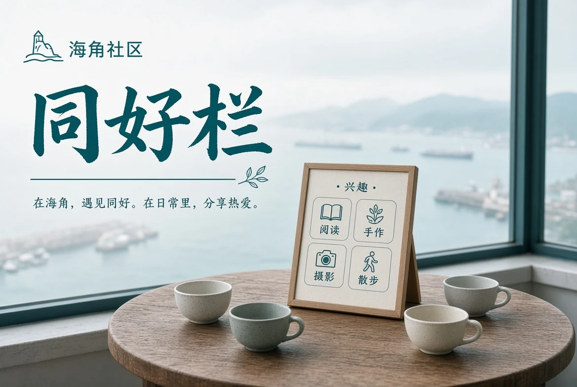 兴趣交流与生活分享画面